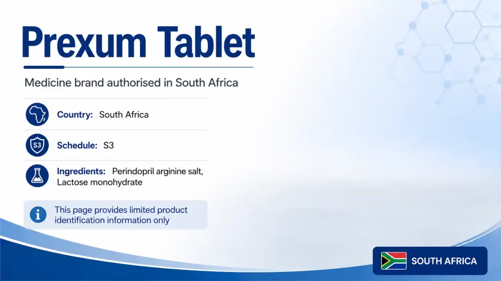 Prexum Tablet Schedule