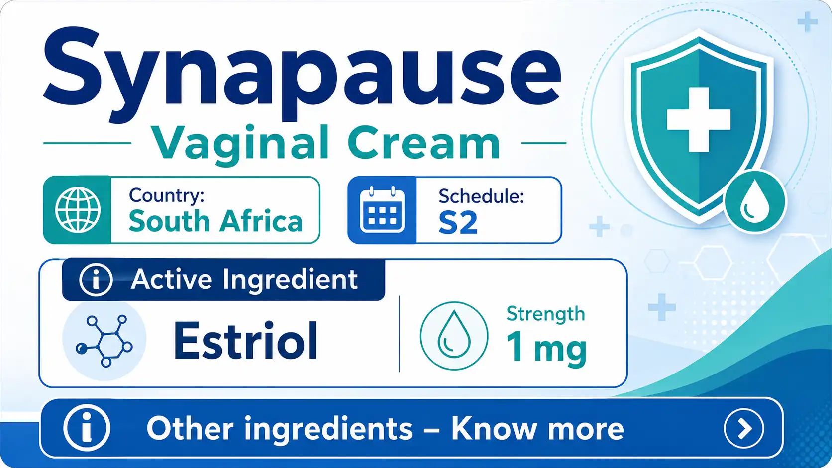 Synapause Vaginal Cream
